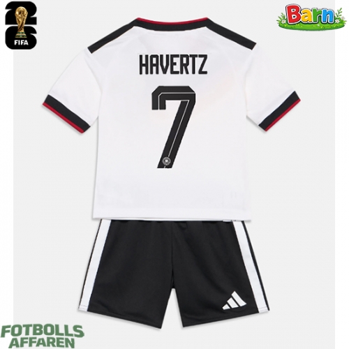 Tyskland Kai Havertz #7 Hemmaställ Barn VM 2026 Kortärmad (+ Korta byxor)
